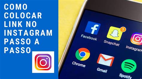 Como Colocar Link No Instagram Passo A Passo Youtube