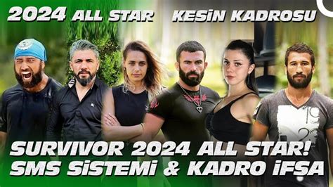 Survivor All Star T M Kadro F A Sms S Stem Tamamen Ptal M