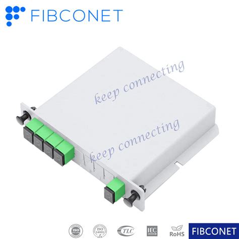 Ftth Sc Apc Upc X Fiber Optic Cassette Module Lgx Box Plc Splitter