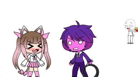 Jellybean Beats The Hell Outta Meowlowbahh But Its In Gacha Life