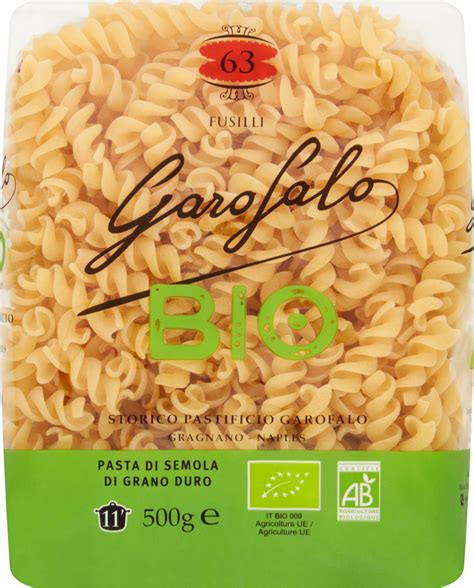 Holleys Fine Foods Garofalo Pasta Organic Fusilli G