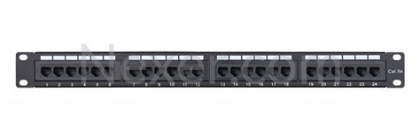 Cat5e Patch Panel, 2U 48 Port, Rack Mount - Nexer.com