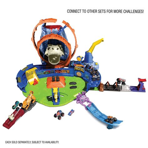 Hot Wheels Monster Trucks T Rex Volcano Arena Age Canadian Tire