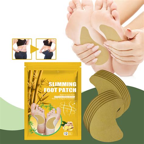 New Arrival Pcs Body Slim Foot Patch Relieve Stress Improve Sleep