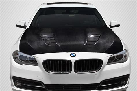 Carbon Fiber Hood Body Kit For 2014 BMW 5 Series 4DR 2011 2016 BMW 5