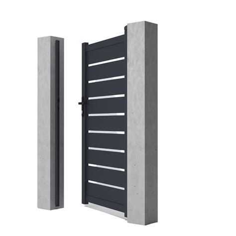 Madrid Pedestrian Decorative Aluminium Gate Billyoh