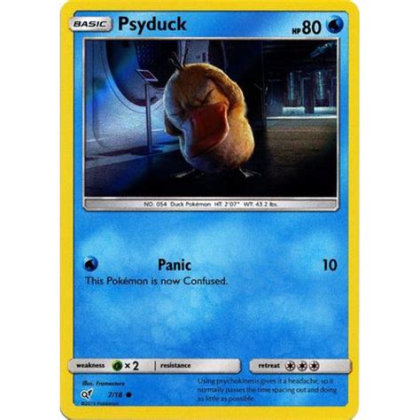 Psyduck - Detective Pikachu - 7/18 - English - Near Mint | TCGX