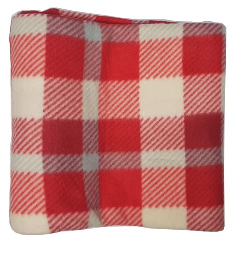 Tartan Fleece Winter Cosy Classic Tartan Check Fleece Throw Blanket 120