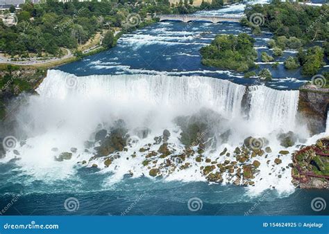 American Falls And Bridal Veil Falls Niagara Falls New York Usa