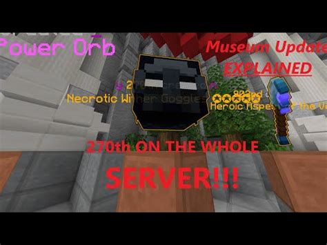 The Museum FULL GUIDE Hypixel Skyblock YouTube