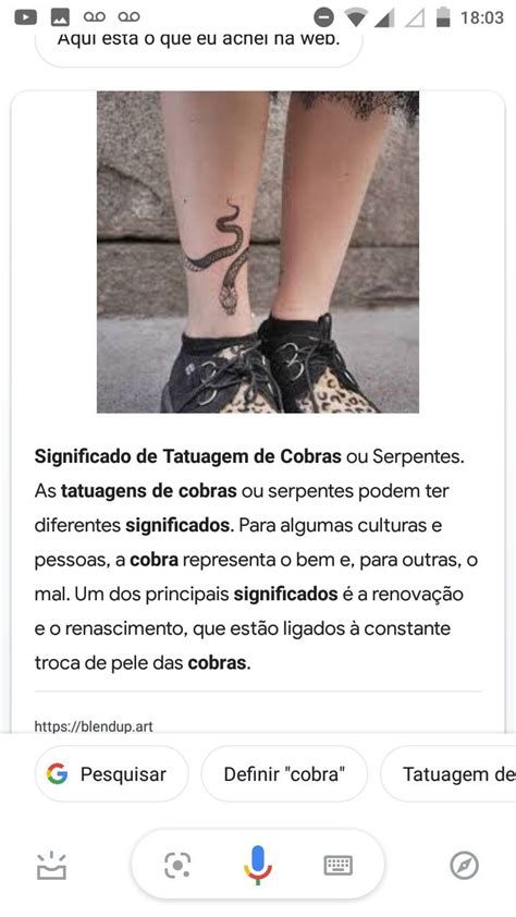 Pin de Bia Oliveira em Salvamentos rápidos em 2024 Tatuagem de cobra