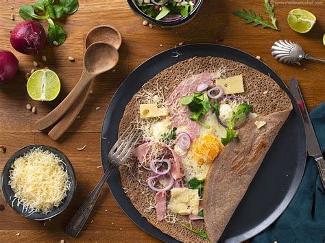 Galette De Sarrasin Farcie Avec Uf Notre Recette Illustr E