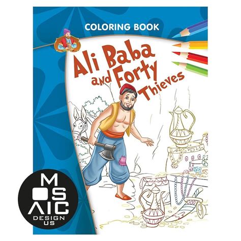 Ali Baba Et Quarante Voleurs Coloriages Imprimable Livre De Coloriage