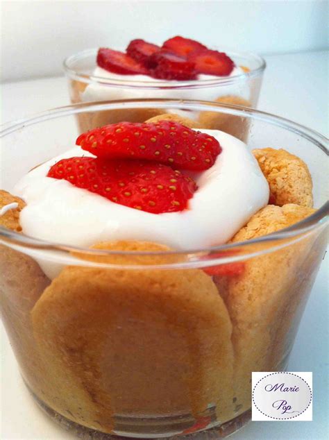 Verrine Fa On Charlotte Aux Fraises Recette Patante