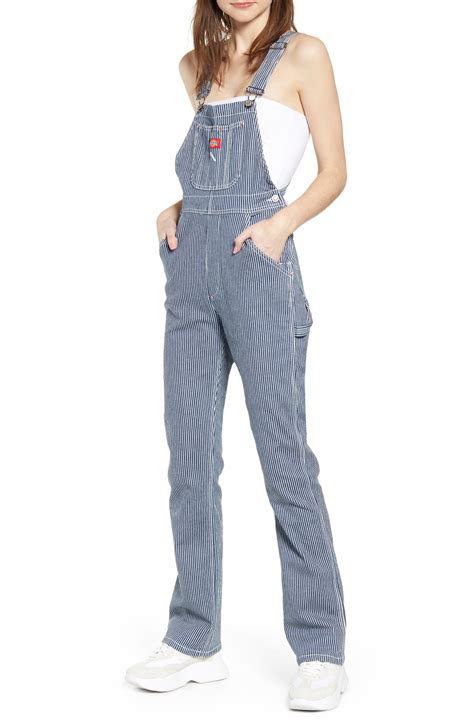 Dickies Hickory Stripe Overalls Overalls Women Fashion Overalls