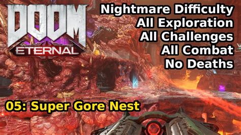 Doom Eternal Super Gore Nest Nightmare Youtube