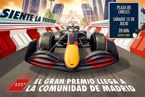 Checo Pérez hará una exhibición con el Red Bull de F1 en Madrid