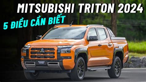 5 điều cần biết trên Mitsubishi Triton 2024 Động cơ khung gầm vô