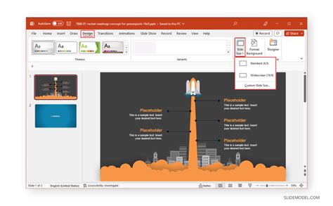 How To Change The Size Of A Powerpoint Presentation Slidemodel