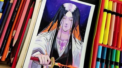 Drawing Unohana Retsu Bleach Anime Art Sauravart YouTube