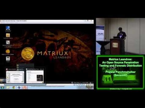 PG Matriux Leandros An Open Source Penetration Testing And Forensic