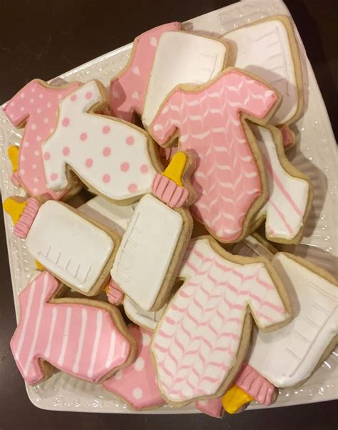 Pin By Debi Davis Schambron On Baby Cookies Baby Bottle Cookies Baby