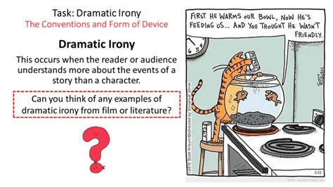 Test Overall Literacy With A Dynamic Irony Exercise Powerpoint Quiz