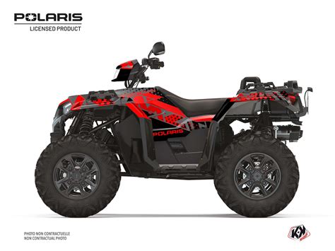 Kit Graphique Quad Stun Polaris 1000 Sportsman XP S Forest Noir