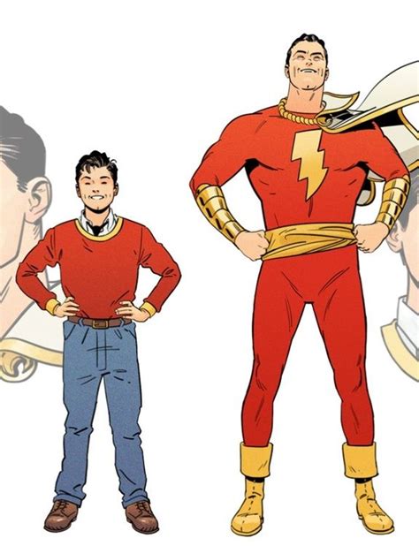 Convergence Shazam Model Sheets By Evan Doc Shaner Reveals