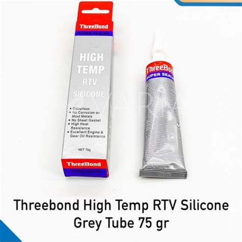 Jual Lem Gasket Threebond Treebond Rtv Gr No High Temp Silver Grey