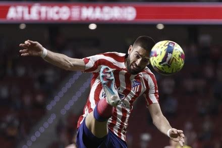 Atletico Madrids Midfielder Yannick Carrasco Celebrates Editorial Stock