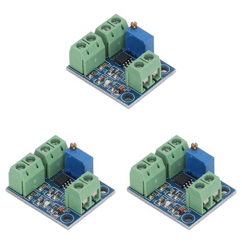 3 Pcs Current To Voltage Converter Module 020ma To 05v Transmitter Signal Conversion