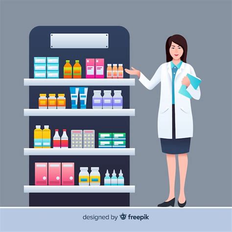 Pharmacist Vector Free Download