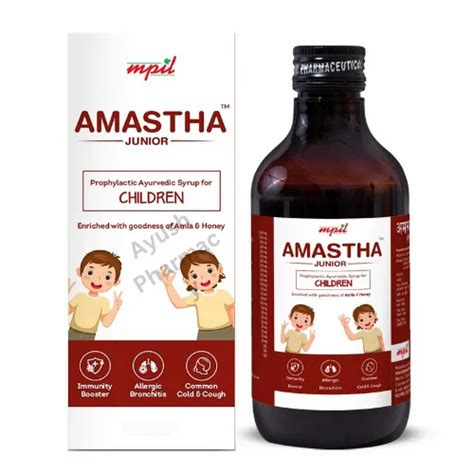 Maheshwari Pharmaceuticals Mpil Amastha Junior Syrup Ml Natural