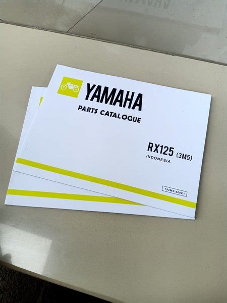 Jual Buku Part Catalog Yamaha Rx Di Lapak New Jovan J Bukalapak