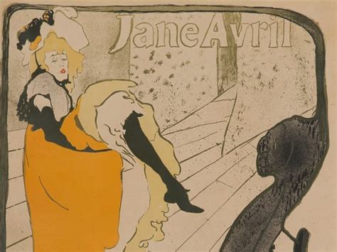 Toulouse Lautrec Lithograph ‘jane Avril 1893 Lot 29