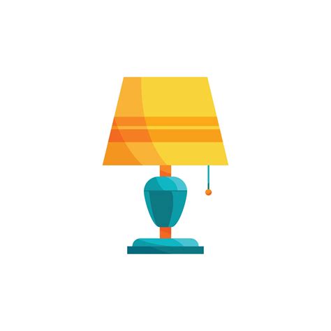 Vector Cartoon Lamp 3416935 Vector Art At Vecteezy