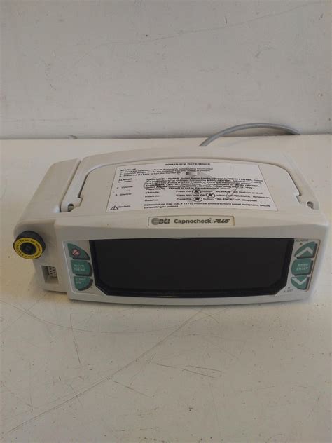 Bci Capnocheck Plus Ref 9004003 Used Physicians Resource Network