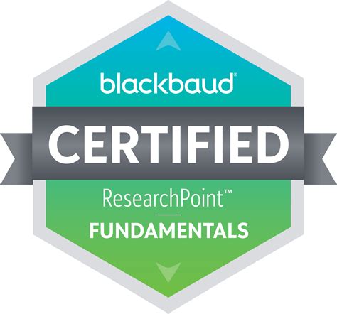 Researchpoint Fundamentals Certification Blackbaud Community