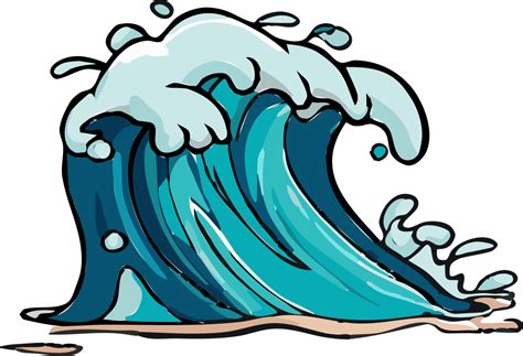 Tsunami Png Graphic Clipart Design 24295765 Png
