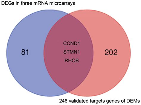 Identification Of Potential Biomarkers In Cervical Cancer With Combined