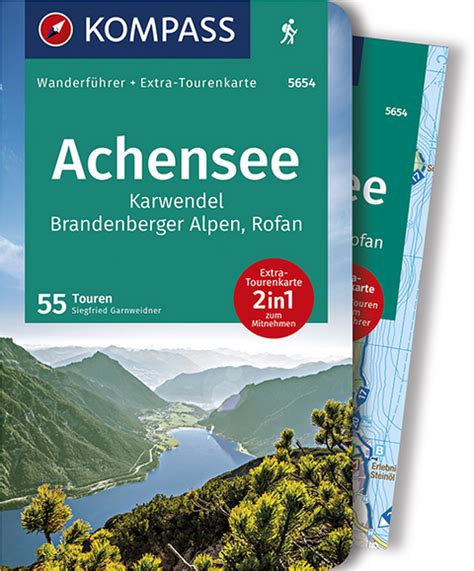 KOMPASS Wanderführer Achensee Karwendel von Siegfried Garnweidner