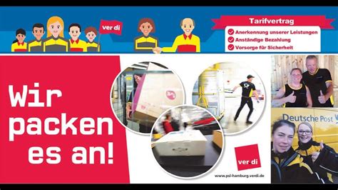 Tarifrunde Deutsche Post Ag Teil Youtube