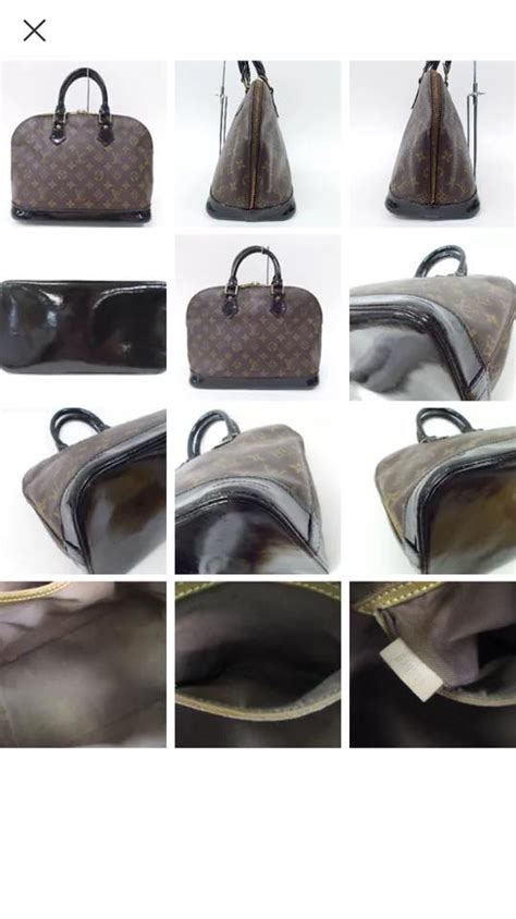 Louis Vuitton Alma Custom Dyed Black