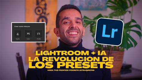 Como Crear Un Preset Con Inteligencia Artifical En Lightroom Youtube