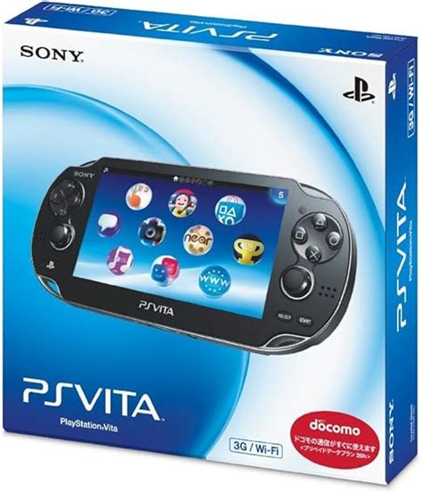 PlayStation Vita 3G Wi Fi Model Crystal Black Limited Edition PCH