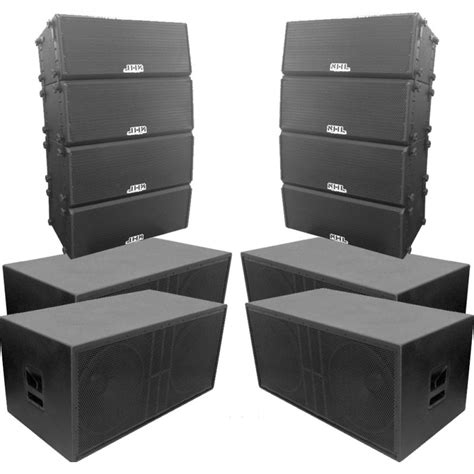 Kit Ativo Line Array X Ti Sub Nhl Cxs