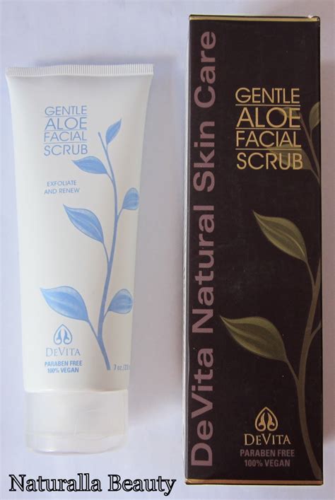 Devita Gentle Aloe Facial Scrub Naturalla Beauty