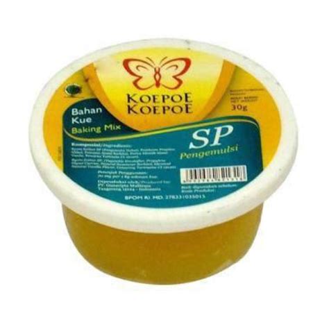 Jual Sp Koepoe Koepoe Pengembang Kue Kupu Kupu Pengemulsi Gr