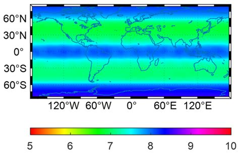 Average Number Of Visible Satellites For Galileo During Doy 248254 Of